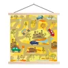 MuchoWow® Textilposter Kinder - Wüste - Auto - Straßen Produktbild-Vorschau 1