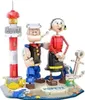 PANTASY Zestaw Konstrukcyjny Popeye i Olivia 1500 elementów Produktbild-Vorschau 8
