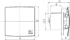Vortice Punto Evo Flexo MEX 100/4" LL 1S: stille, Productafbeelding-voorbeeld 2
