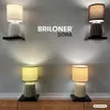 Briloner Nachttischlampe Beige Keramikfuß Ø13x27 cm E14 25W Produktbild-Vorschau 9