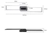 ZMH Deckenlampe LED Deckenleuchte Wohnzimmer - Schwarz Produktbild-Vorschau 7