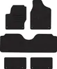 Velour Mats Set für SEAT ALHAMBRA I (1996 - 2010) 4-teilig Produktbild-Vorschau 2