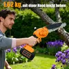 Grenintol 8 Zoll Akku-Kettensäge, 1000 W Mini Kettensäge Produktbild-Vorschau 3