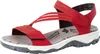Rieker Trekkingsandalen - Rot Kunstleder Größe: 42 Normal Produktbild-Vorschau 80