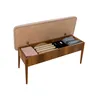 An open storage bench with items inside. Náhľad obrázku produktu