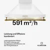 Montblanc 60 Dunstabzugshaube 610m³/h 165W 2x1,5W LED Produktbild-Vorschau 4