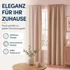 Kräuselband-Vorhang 140x225cm #9009 hellbraun Produktbild-Vorschau 4