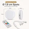 Northpoint 3er Set LED Spots RGB & Warmweiß wiederaufladbar Produktbild-Vorschau 6