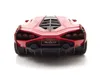 The rear view of a red Lamborghini Sian FKP 37 model car on a white background. Anteprima dell’immagine prodotto