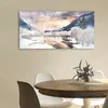 Coloray Acrylbild 100x50  Wandbild Acrylbilder Winter Produktbild-Vorschau 3