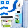 Kit di impermeabilizzazione Pellicola liquida 4 kg Nastro Anteprima dell’immagine prodotto 1