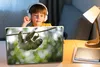 MuchoWow® Laptop Aufkleber Sticker Cover Ein Faultier hängt Produktbild-Vorschau 3
