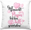 Trendation - Vater Papa Deko-Kissen mit Füllung 40x40 Produktbild-Vorschau 1