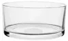 A clear glass bowl on a white background. Podgląd zdjęcia produktu