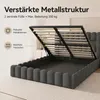 INONEFT Polsterbett 180x200cm mit LED und USB Typ-C, Produktbild-Vorschau 9