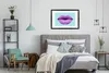 MuchoWow® MuchoWow® Gerahmtes Poster Lippen - Pastell - Produktbild-Vorschau 7