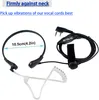Retevis Walkie Talkie Throat Microphone Headset 2-pin PTT Podgląd zdjęcia produktu 5