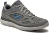 A single gray Skechers men's shoe is shown against a white background. Anteprima dell’immagine prodotto