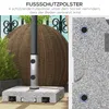 Outsunny Sonnenschirmständer aus Granit 28kg Produktbild-Vorschau 7