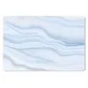 MuchoWow® Schreibtischunterlage Marmor - Welle - Blau - Produktbild-Vorschau 1