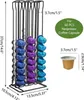 Držák kapslí na 60 kapslí Nespresso, kovový stojan na kávu Náhled obrázku produktu 7