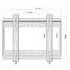 SpeaKa Professional Slim Fix TV-Wandhalterung 35,6 cm (14) Produktbild-Vorschau 5