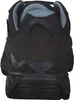 The back view of a dark gray hiking shoe. Voir les images du produit
