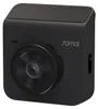 A black dashcam is shown from a front-facing angle against a light gray background. Podgląd zdjęcia produktu