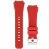 Strap-it Samsung Galaxy Watch 3 45mm Armband Silikon (Rot) Produktbild-Vorschau 3