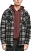 Urban Classics - Flanell Teddy Shirt Jacke schwarz - M Produktbild-Vorschau 2