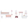 Bandits & Angels Puppenhaus aus Holz, rosa/blaues Produktbild-Vorschau 5