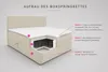 VENASI Boxspringbett 140x200 mit Bettkasten, Tilly Produktbild-Vorschau 10