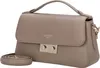 LACOSTE Pelle borsa a tracolla Flap Crossover Bag Taupe Anteprima dell’immagine prodotto 10