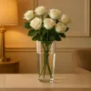 Vase transparent - 30 cm - Glas - Konische Blumenvase Produktbild-Vorschau 2
