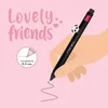 LOVELY FRIENDS – DŁUGOPIS ŻELOWY Z MOTYWEM ZWIERZĘCYM – Podgląd zdjęcia produktu 2