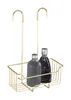 WENKO Shower Caddy Milo Shelf Scaffale appeso Oro in Anteprima dell’immagine prodotto 11