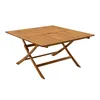 Miliboo - Quadratischer klappbarer Gartentisch aus Produktbild-Vorschau 3