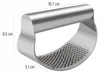Knoblauchpresse, Zerkleinerer, Handpresse Aus Stahl, Produktbild-Vorschau 7