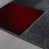 Moderner 3D-Teppich mit Konturschnitt, Hawaii 1710 Rot 160 Produktbild-Vorschau 2