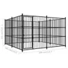 vidaXL Outdoor-Hundezwinger 300×300×185 cm Produktbild-Vorschau 5