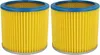 vhbw 2x Faltenfilter kompatibel mit Lavor Ashley 100, 300 Produktbild-Vorschau 1