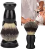 Support de blaireau en acrylique noir, support pour brosses Voir les images du produit 7