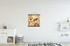 MuchoWow® Textilposter Weltkarte - Punkte - Farben 40x40 cm Produktbild-Vorschau 2