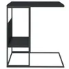 vidaXL Stolik boczny czarny 55x36x59,5 cm materiał Podgląd zdjęcia produktu 9