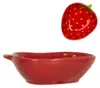 Clayre & Eef, cuenco de cerámica roja con motivos de Vista previa de la imagen del producto 1