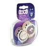 LOVI Smoczek uspokajający silikonowy dynamiczny Night&Day Podgląd zdjęcia produktu 4