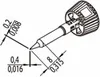ERSA Lötspitze, 0142CDLF04/SB, meißelförmig, 0,4 mm Produktbild-Vorschau 3