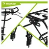 Trizand 27590 Zadní nosič na kolo, nosnost 25 kg, černý Náhled obrázku produktu 4
