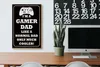 Holzschild Spruch 20x30cm I´m a gamer dad like normal dad Produktbild-Vorschau 5