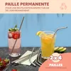 bremermann 8 pailles en acier inoxydable, 21,5 cm de long, Voir les images du produit 3
